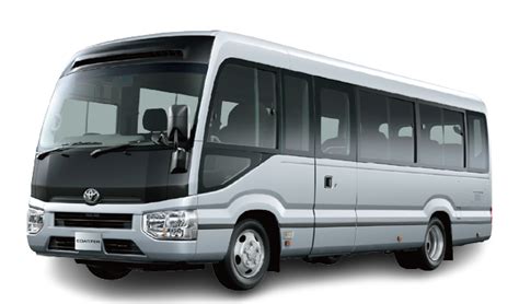 Toyota Coaster Saloon — 22 Seats — group transportation rental