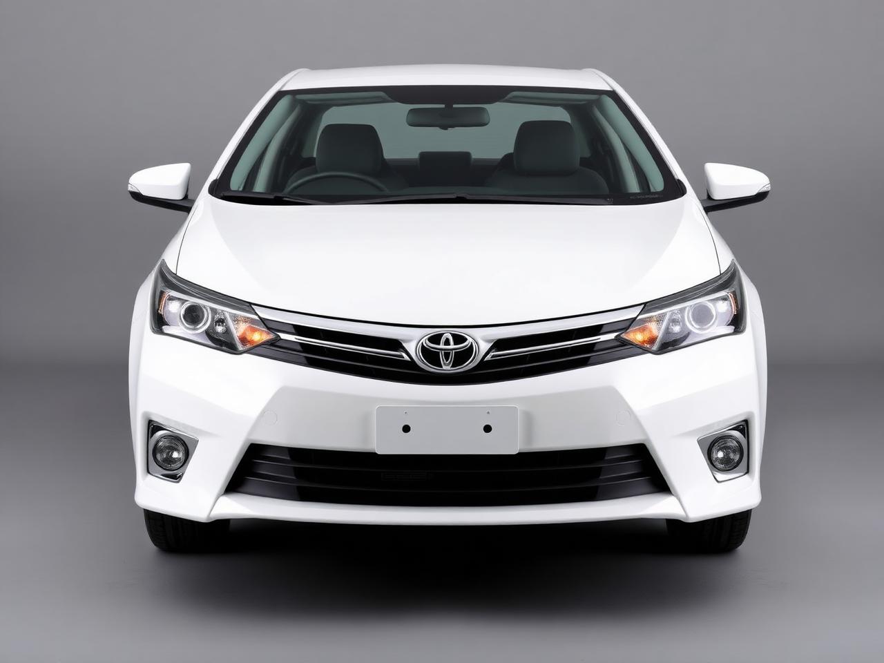 Toyota Corolla sedan available for rent
